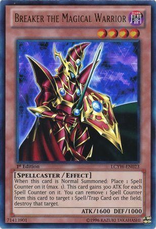 Breaker the Magical Warrior - LCYW-EN023 - Ultra Rare 1st Edition