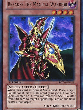 Breaker the Magical Warrior - LCYW-EN023 - Ultra Rare 1st Edition