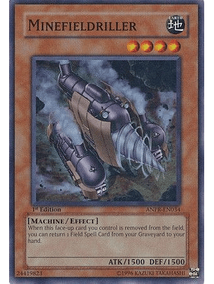 Minefieldriller - ANPR-EN034 - Super Rare 1st Edition