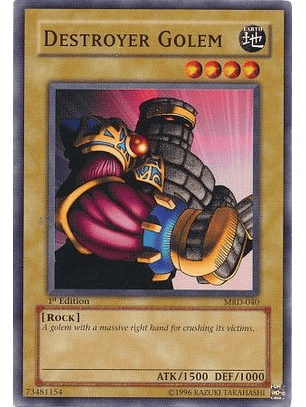 Destroyer Golem - MRD-040 - Common 1st Edition