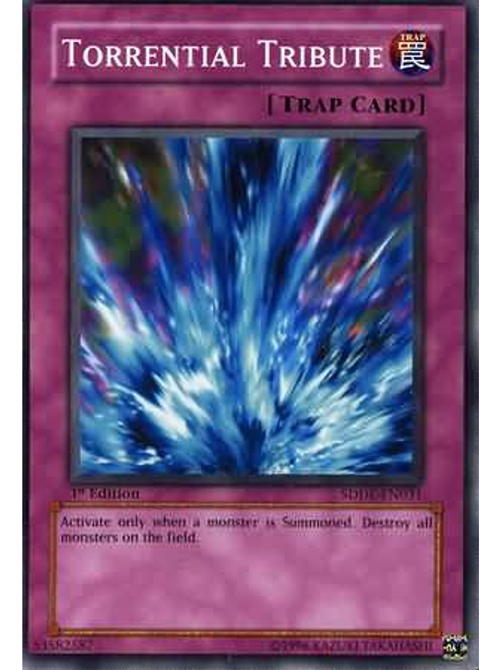 Torrential Tribute - SDDE-EN031 - Common 1st Edition 1