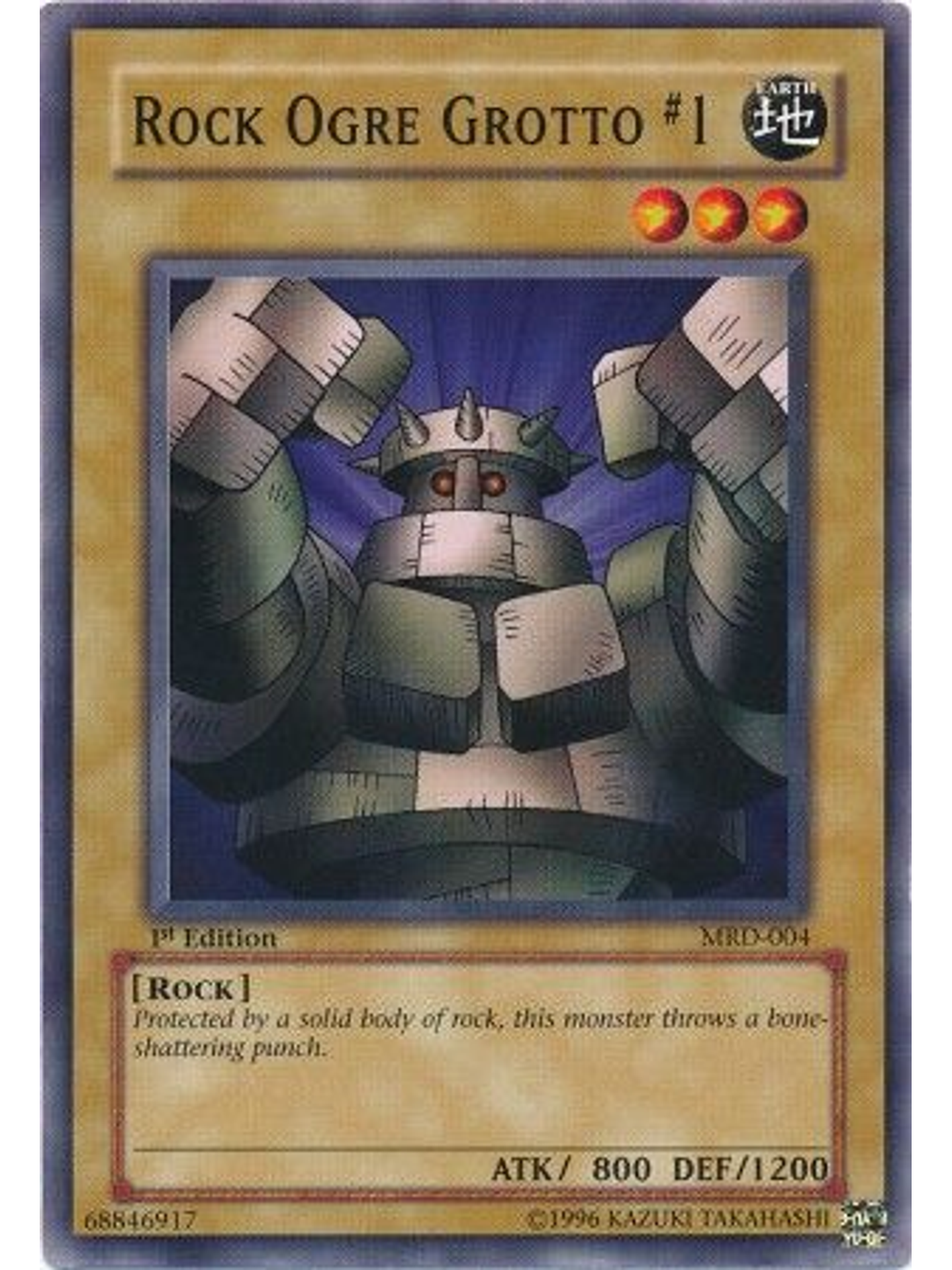 Rock Ogre Grotto #1 - MRD-004 - Common 1st Edition 1