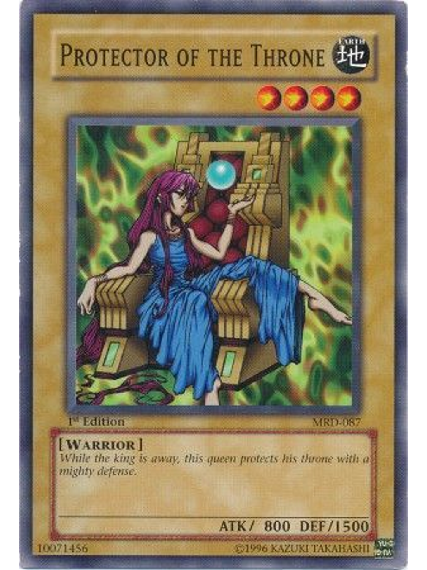 Protector of the Throne - MRD-087 - Common 1st Edition 1