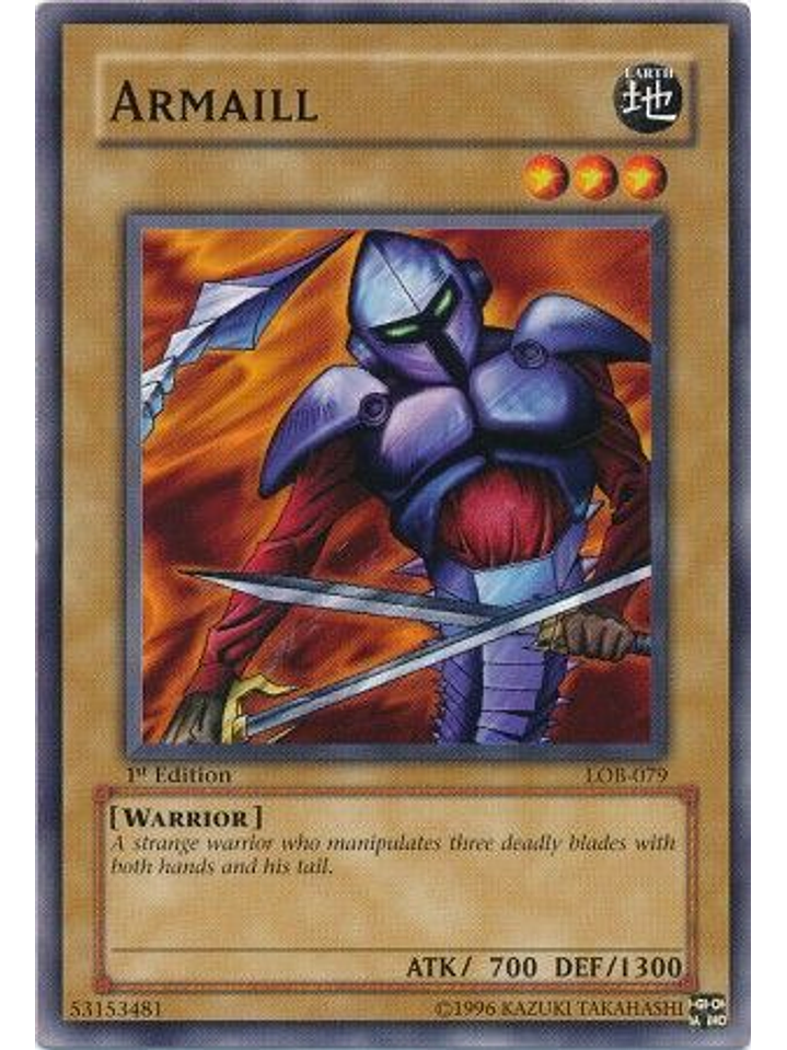 Armaill - LOB-079 - Common 1st Edition 1