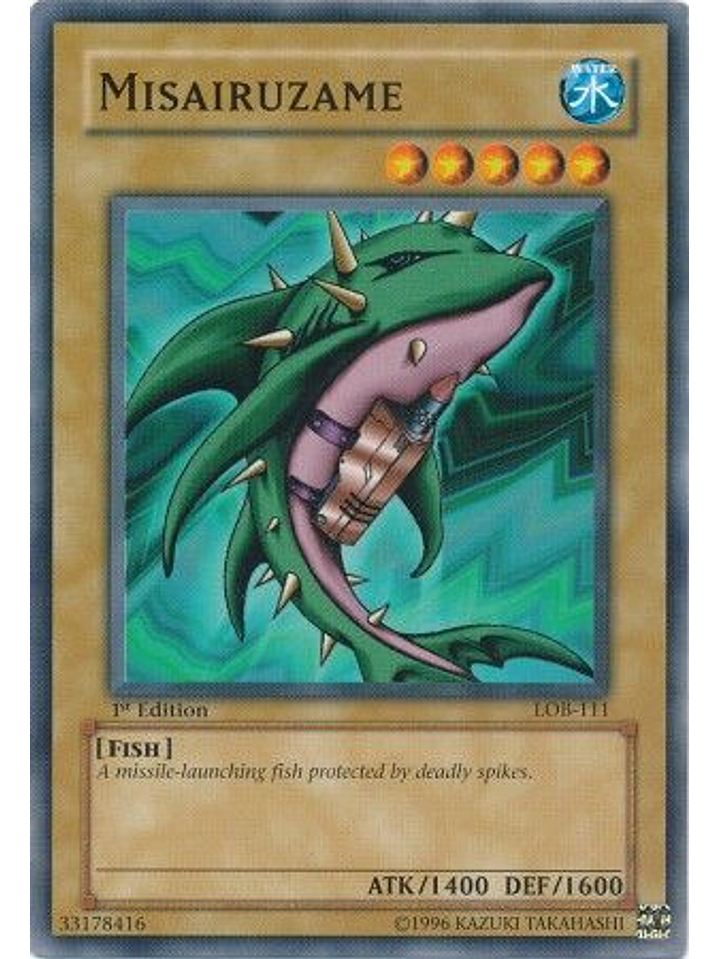 Misairuzame - LOB-111 - Common 1st Edition 1