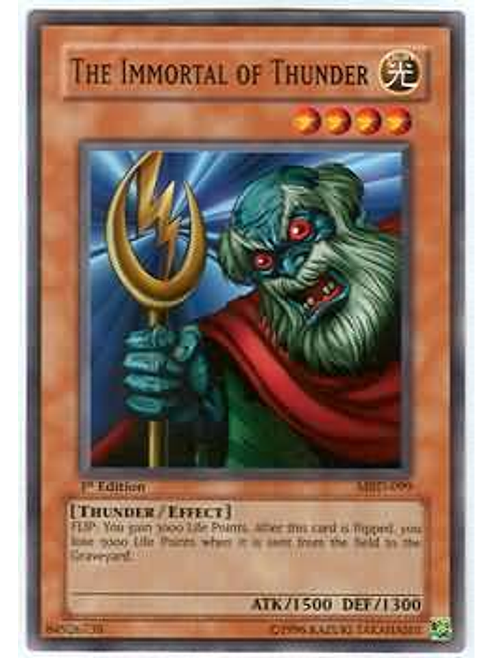 The Immortal of Thunder - MRD-099 - Common 1st Edition 1