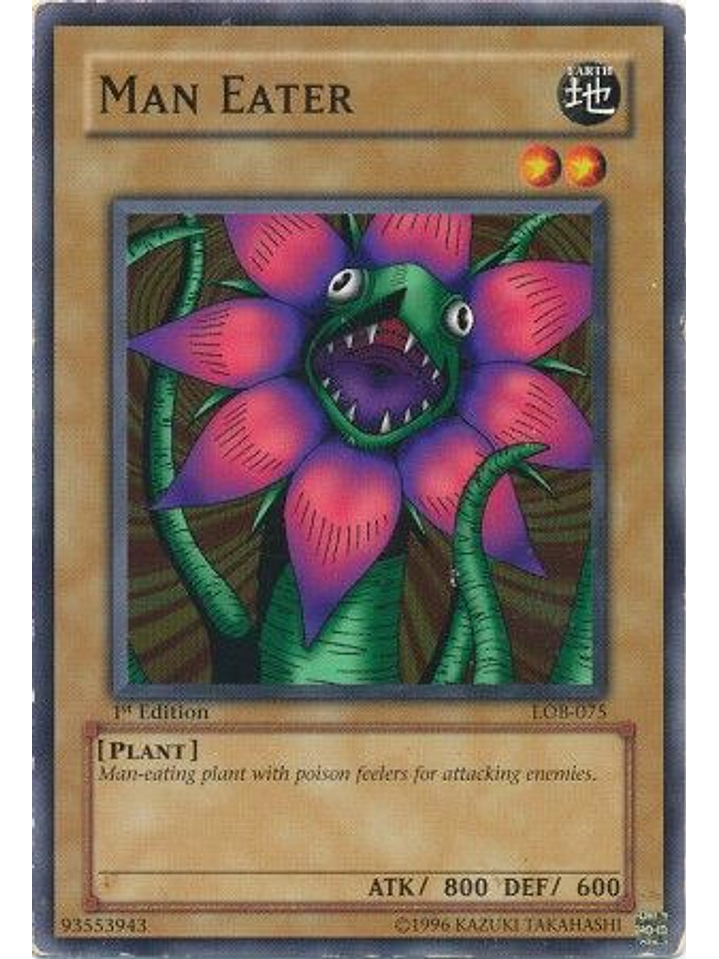 Man Eater - LOB-075 - Common 1st Edition 1