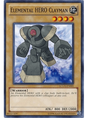 Elemental Hero Clayman - LCGX-EN005 - Common Unlimited