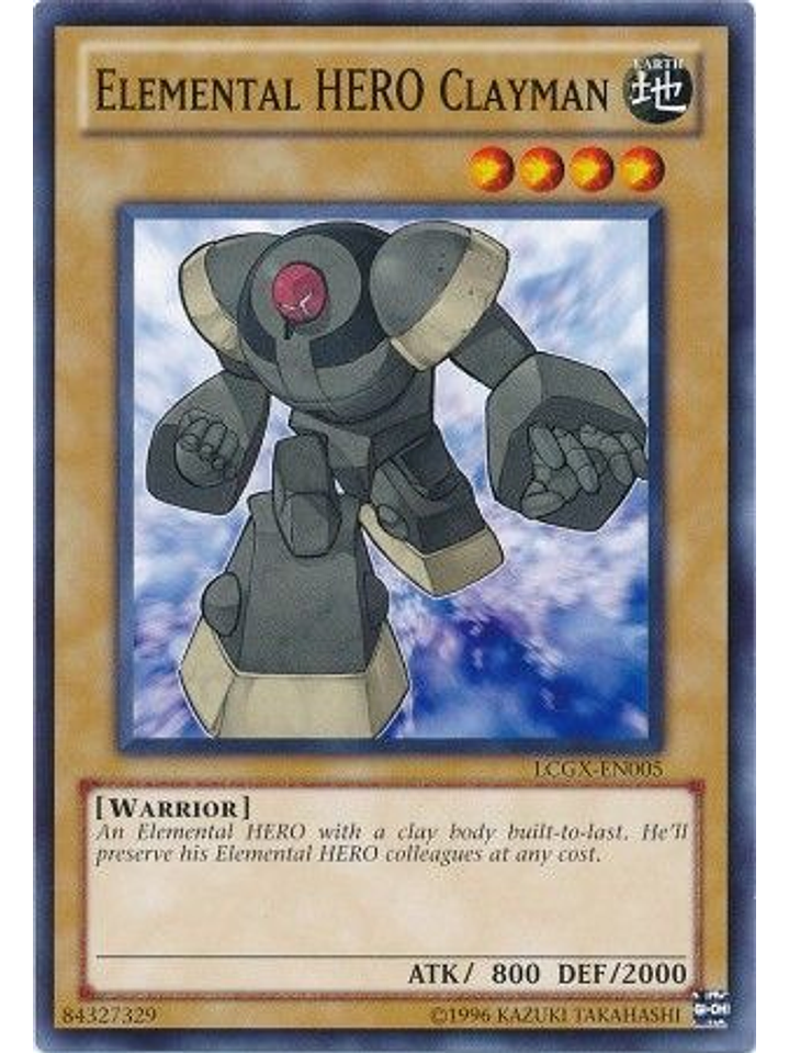 Elemental Hero Clayman - LCGX-EN005 - Common Unlimited 1