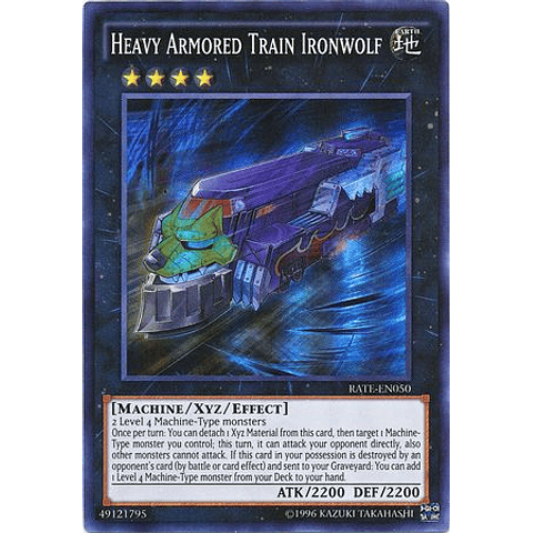Heavy Armored Train Ironwolf - Rate-en050 - Super Rare Unlimited