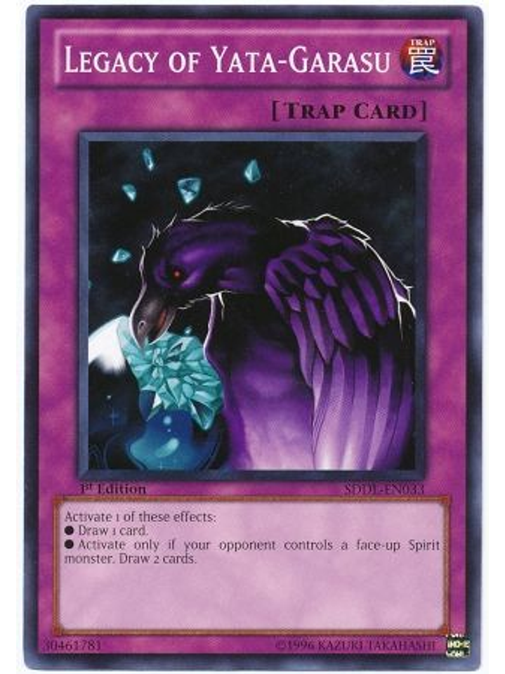 Legacy of Yata-Garasu - SDDL-EN033 - Common 1st Edition 1