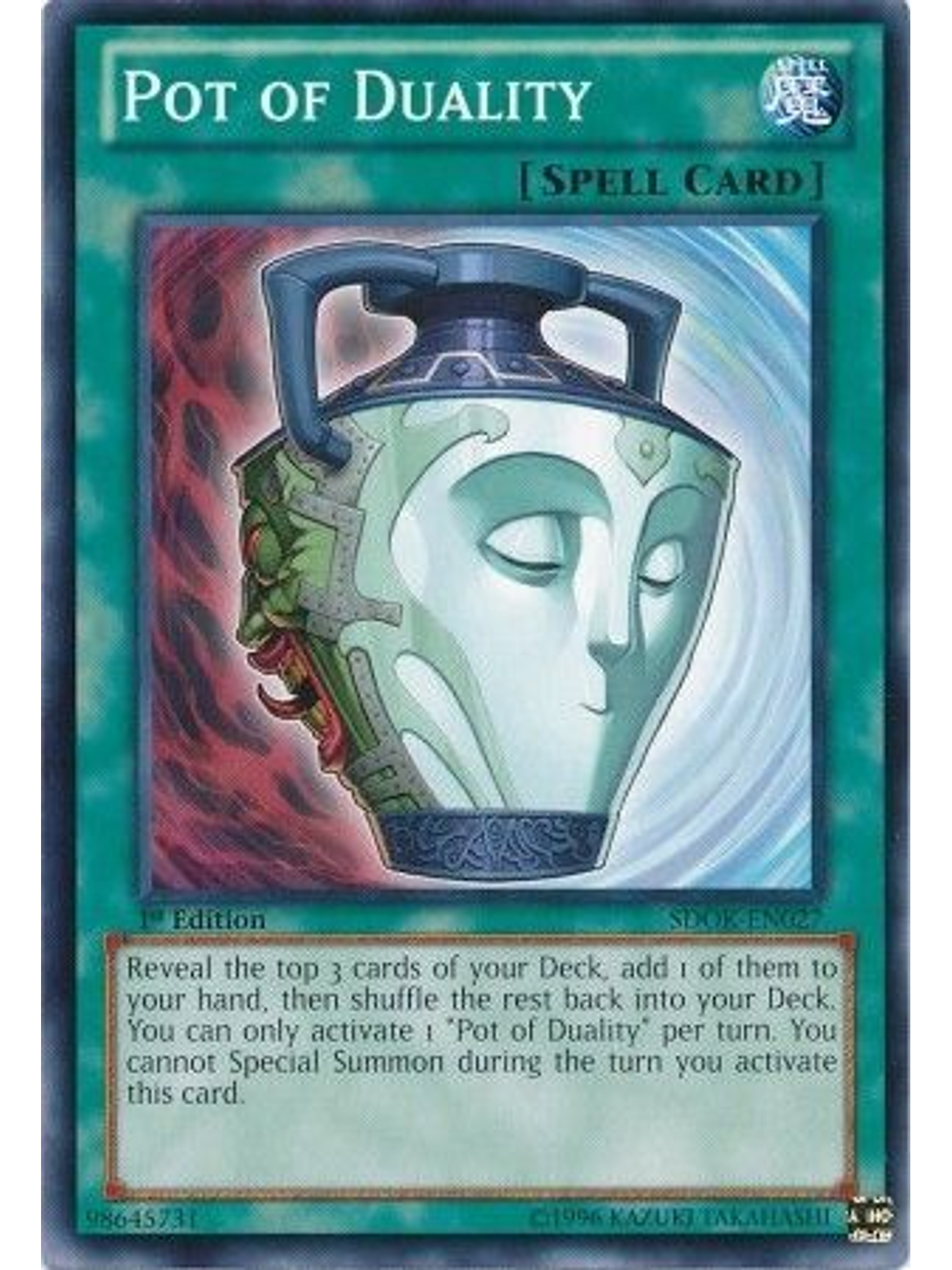 Pot of Duality - SDOK-EN027 - Common 1st Edition 1