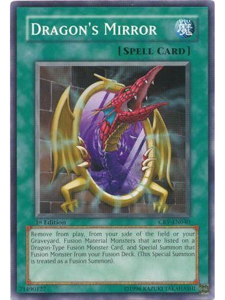 Dragon's Mirror - CRV-EN040 - Common 1st Edition 1