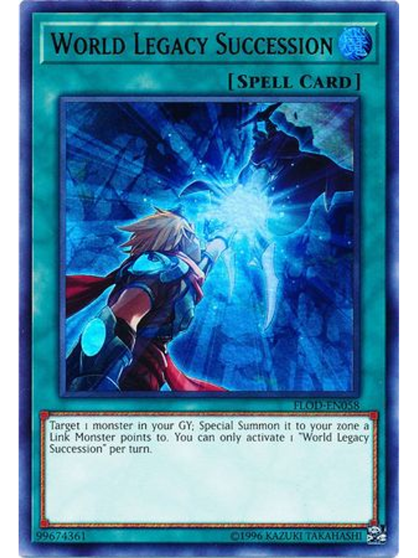 World Legacy Succession - FLOD-EN058 - Ultra Rare Unlimited 1