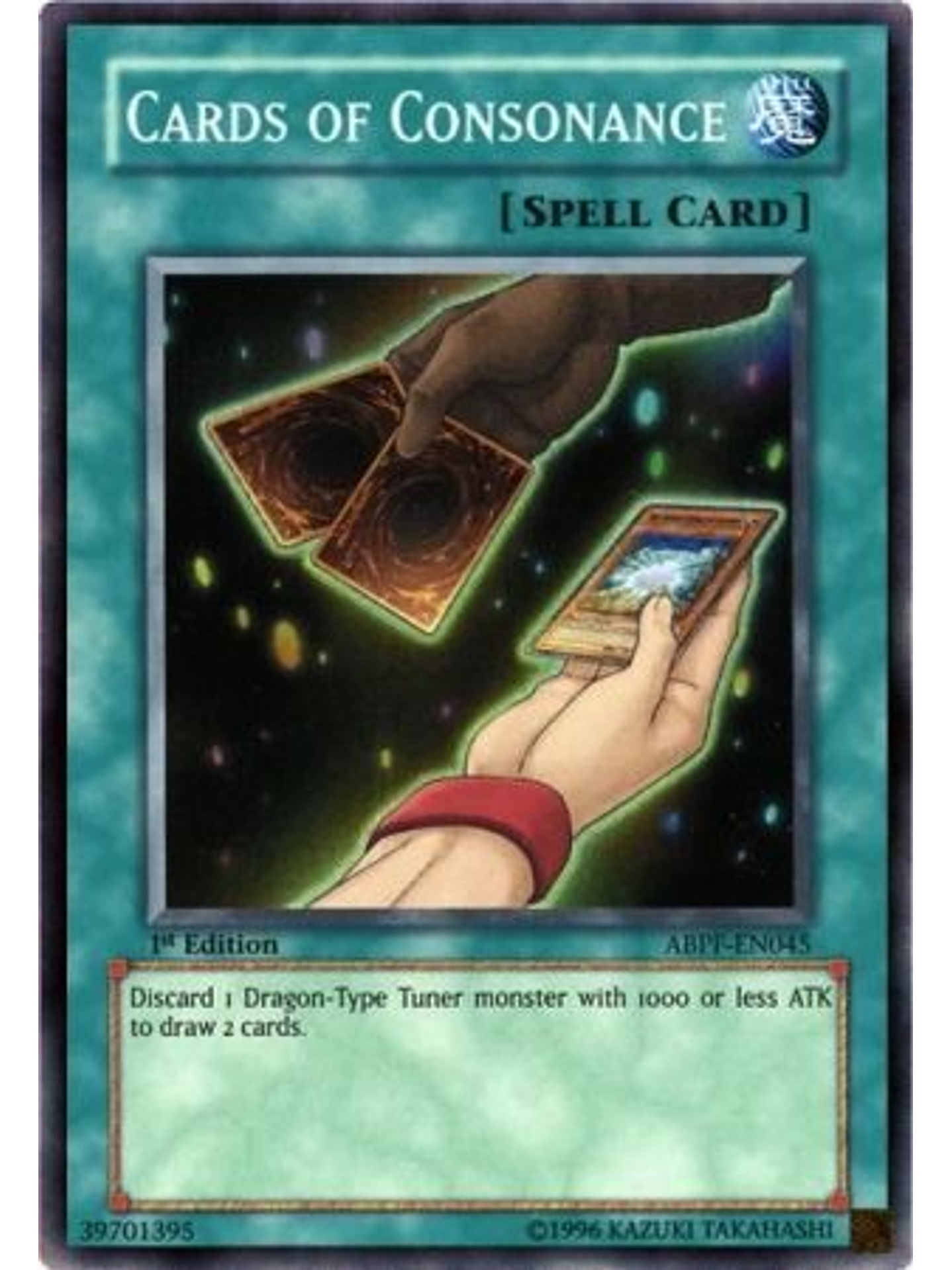 Cards of Consonance - ABPF-EN045 - Super Rare 1st Edition 1