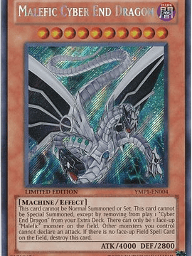 Malefic Cyber End Dragon - YMP1-EN004 - Secret Rare