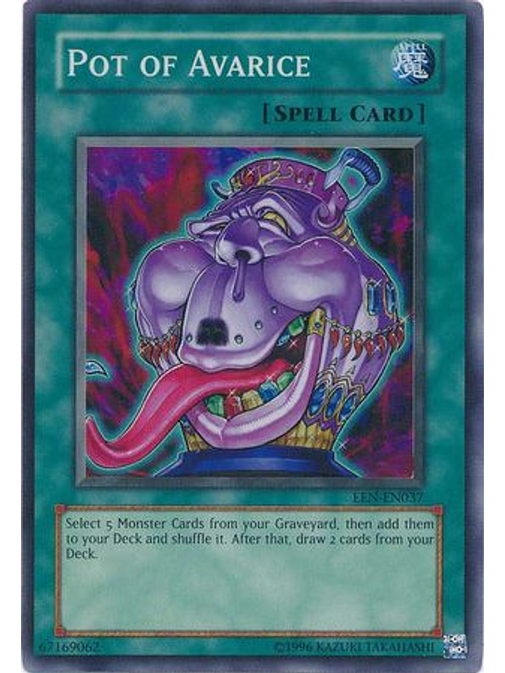 Pot of Avarice - EEN-EN037 - Super Rare Unlimited 1