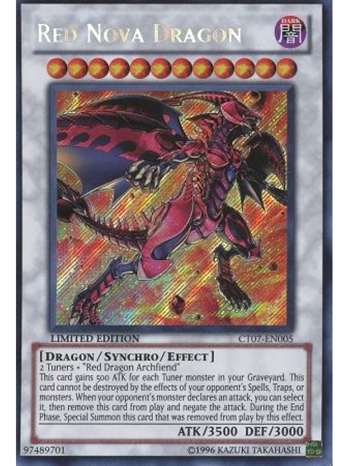 Red Nova Dragon - CT07-EN005 - Secret Rare 1