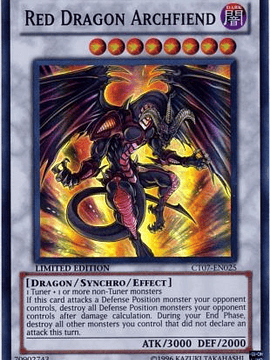 Red Dragon Archfiend - CT07-EN025 - Super Rare