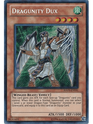 Dragunity Dux - HA03-EN031 - Secret Rare Unlimited