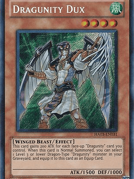 Dragunity Dux - HA03-EN031 - Secret Rare Unlimited