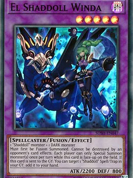 Yu-Gi-Oh! El Shaddoll Construct (Alternate Art) SDSH-EN046 | Ultra Rare | 1. Auflage | Shaddoll Fusion Monster
