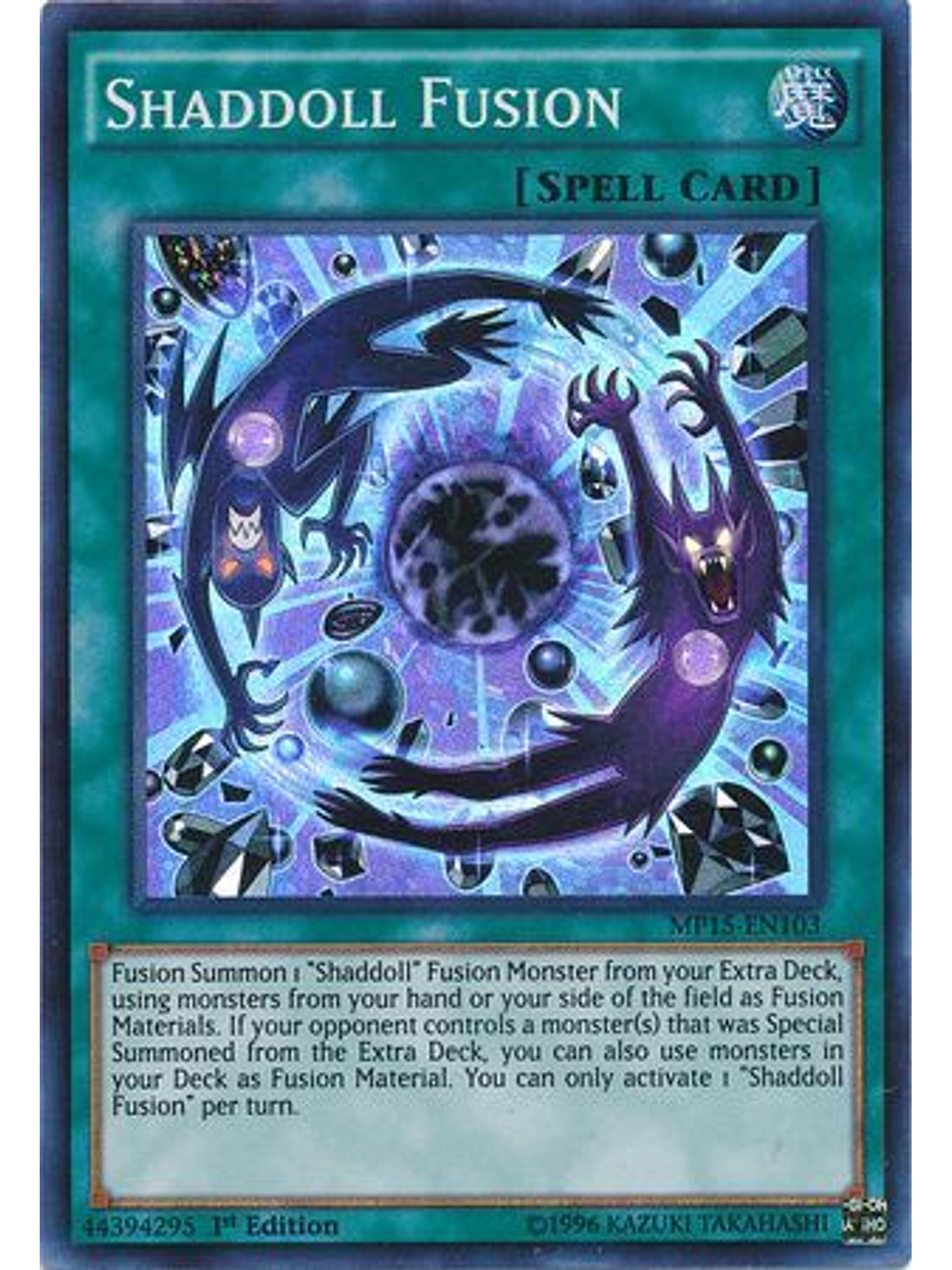 Shaddoll Fusion - MP15-EN103 - Super Rare 1st Edition 1