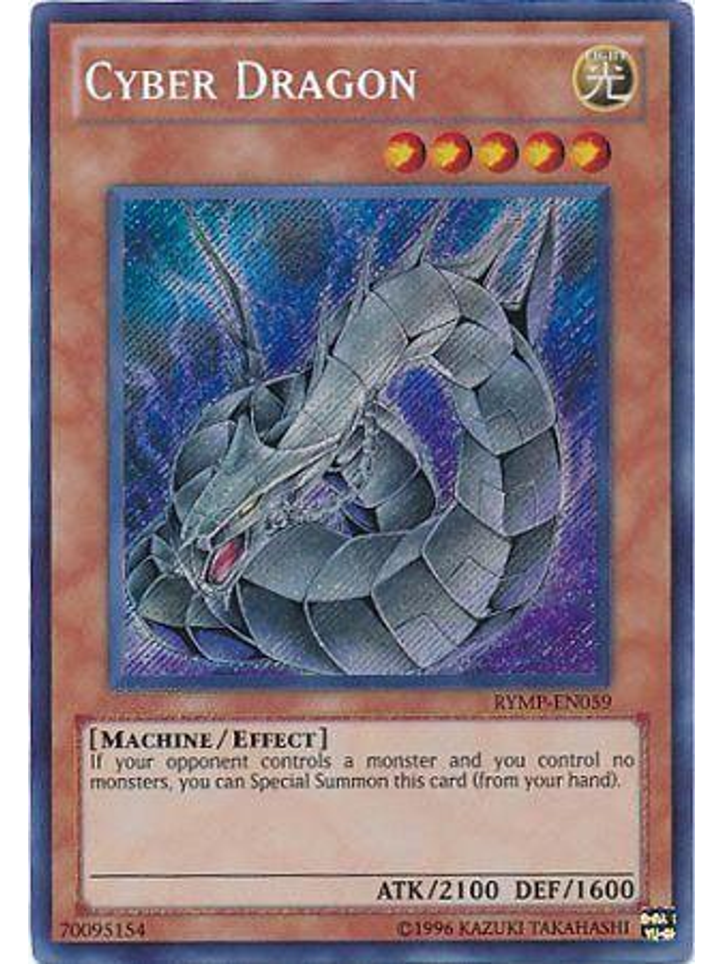 Cyber Dragon - RYMP-EN059 - Secret Rare Unlimited 1