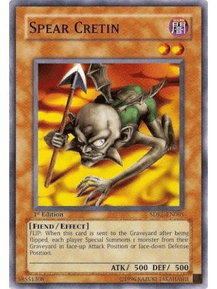 Spear Cretin - sdrl-en005 - Common 1st Edition