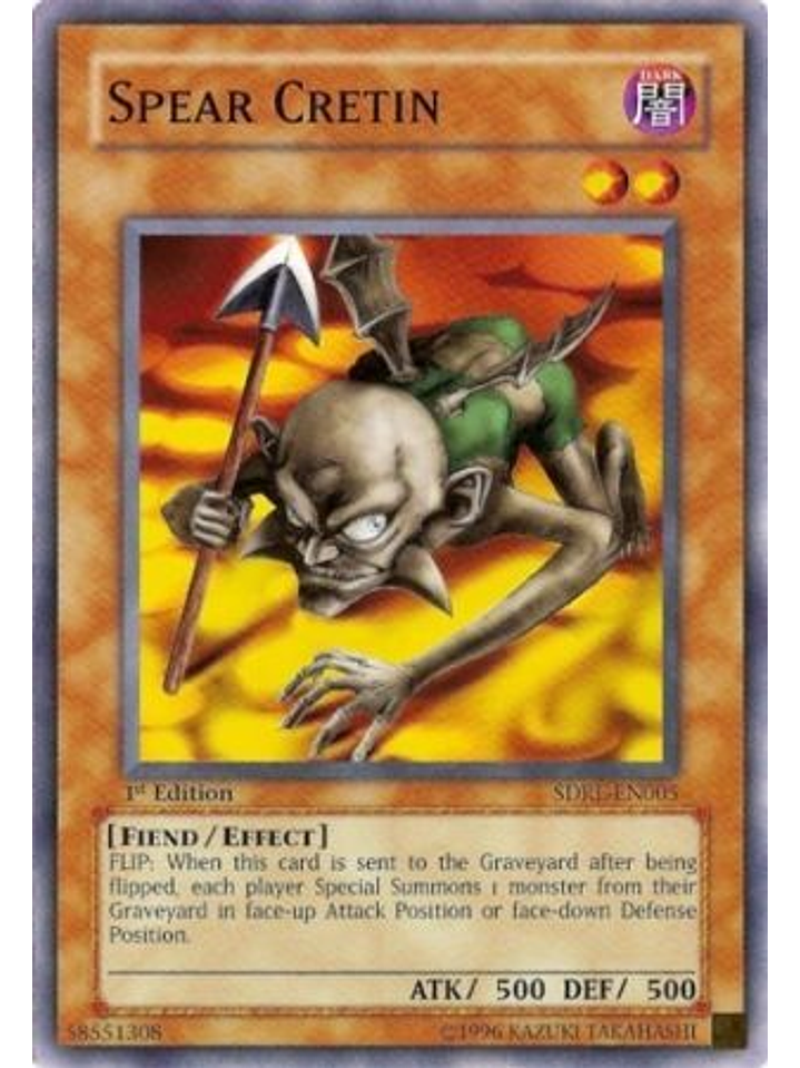 Spear Cretin - sdrl-en005 - Common 1st Edition 1