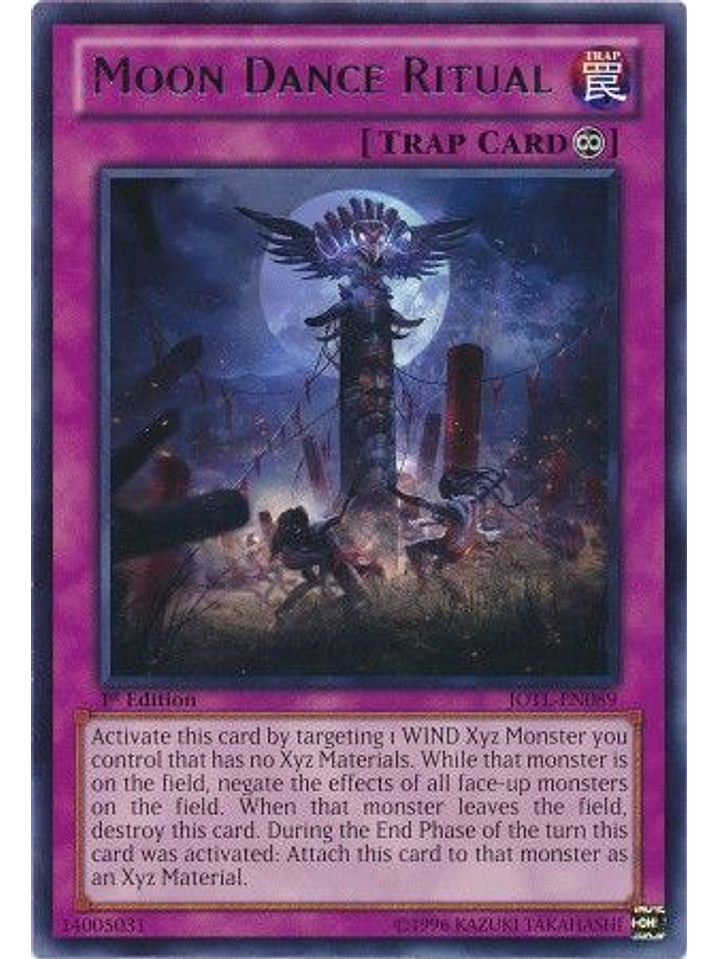 Moon Dance Ritual - jotl-en089 - Rare 1st Edition 1