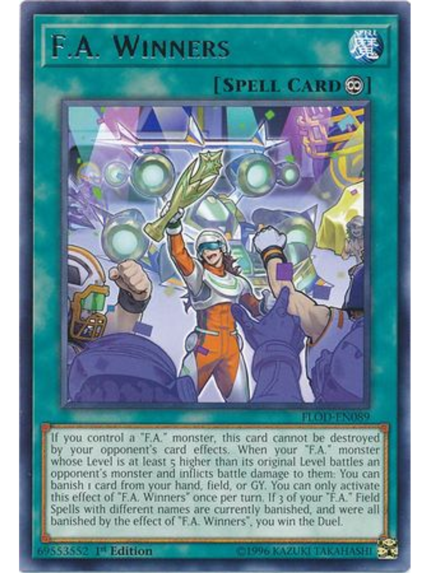 F.A. Winners - FLOD-EN089 - Rare 1st Edition 1