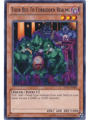 Tour Bus To Forbidden Realms - jotl-en085 - Rare Unlimited