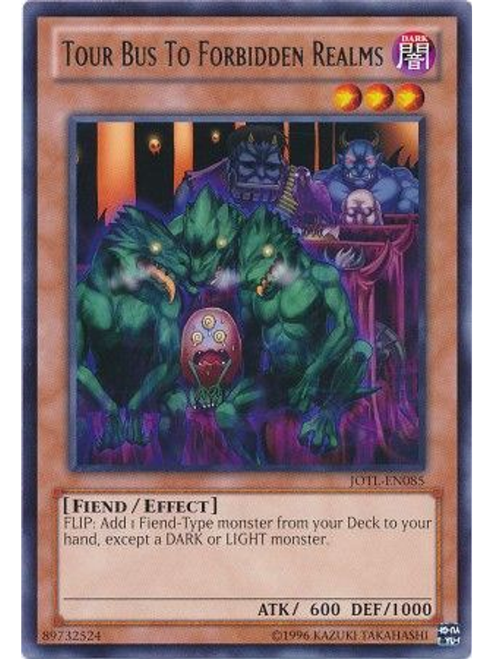 Tour Bus To Forbidden Realms - jotl-en085 - Rare Unlimited 1