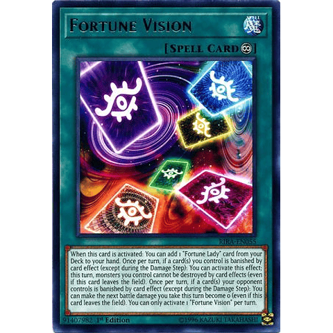 Fortune Vision - rira-en055 - Rare 1st Edition