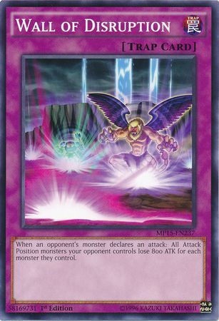 Wall Of Disruption - mp15-en237 - Common 1st Edition