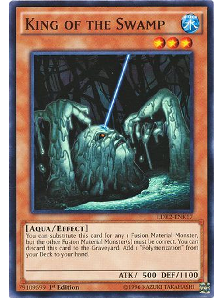 King of the Swamp - LDK2-ENK17 - Common 1st Edition 1