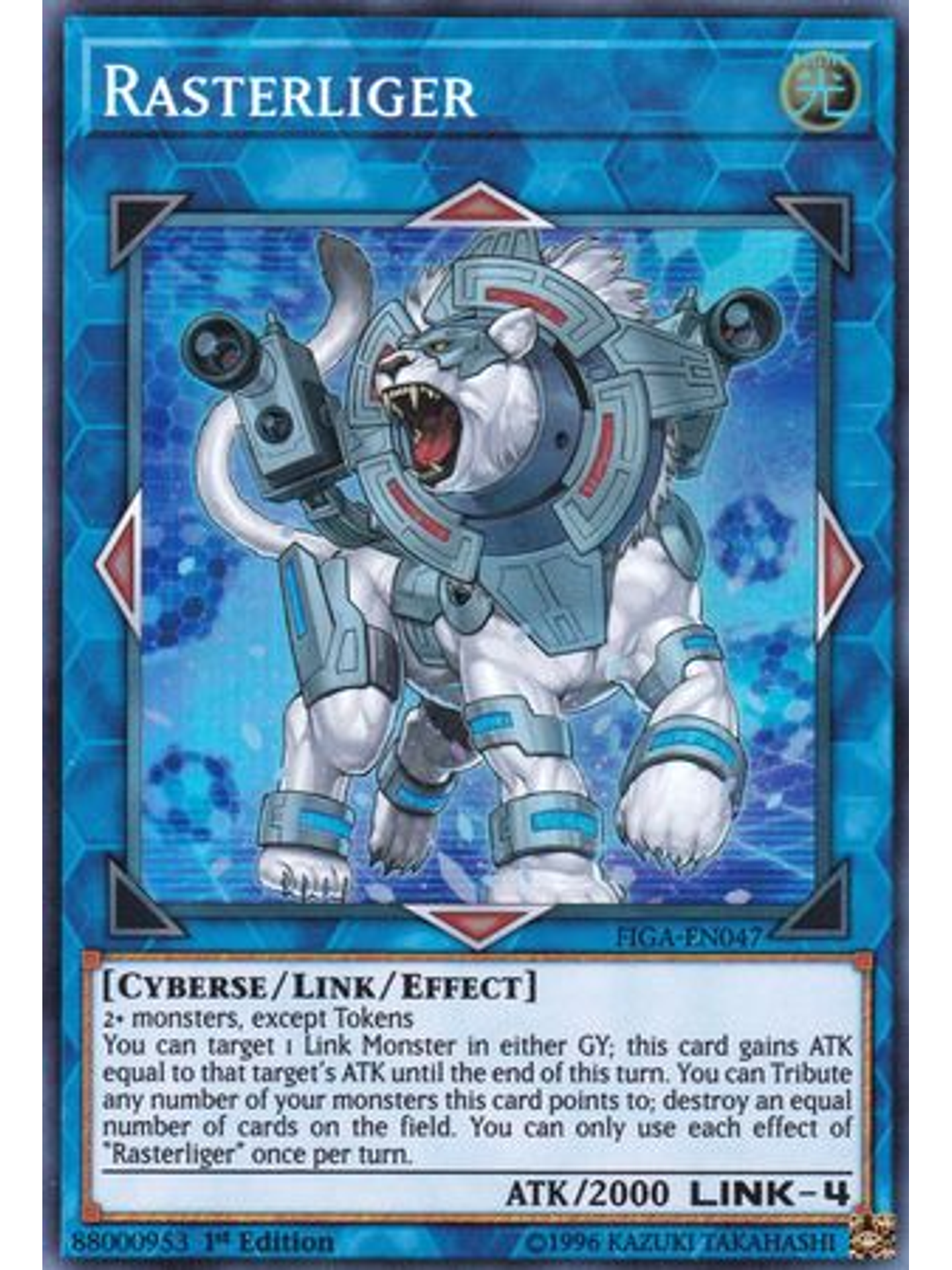 Rasterliger - FIGA-EN047 - Super Rare 1st Edition 1