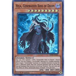 Hela, Generaider Boss of Doom - MYFI-EN032 - Super Rare 1st Edition