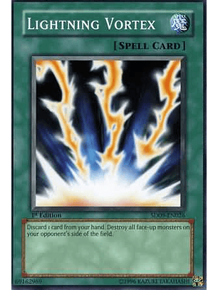 Lightning Vortex - SD09-EN026 - Common 1st Edition