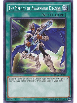 The Melody of Awakening Dragon - OP02-EN024 - Common