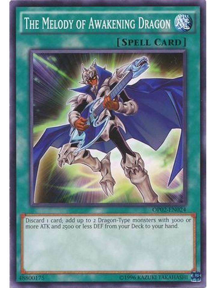 The Melody of Awakening Dragon - OP02-EN024 - Common 1