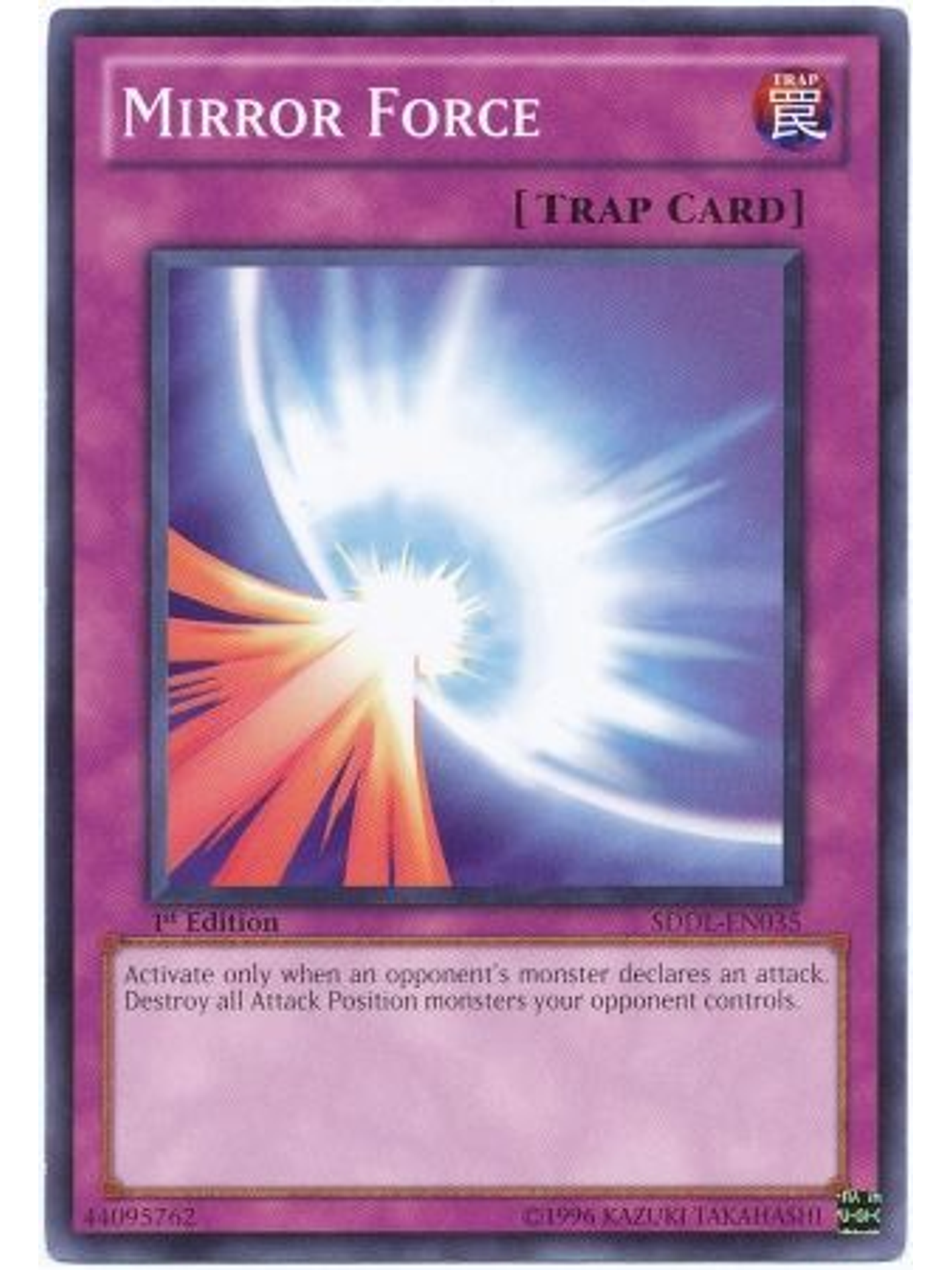 Mirror Force - SDDL-EN035 - Common 1st Edition 1
