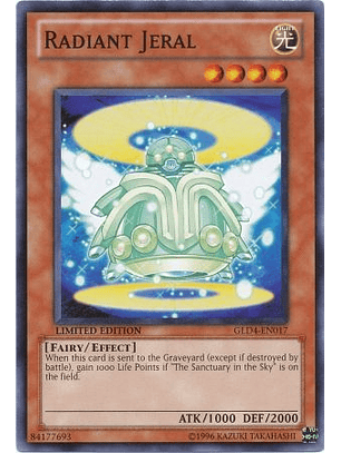 Radiant Jeral - GLD4-EN017 - Common