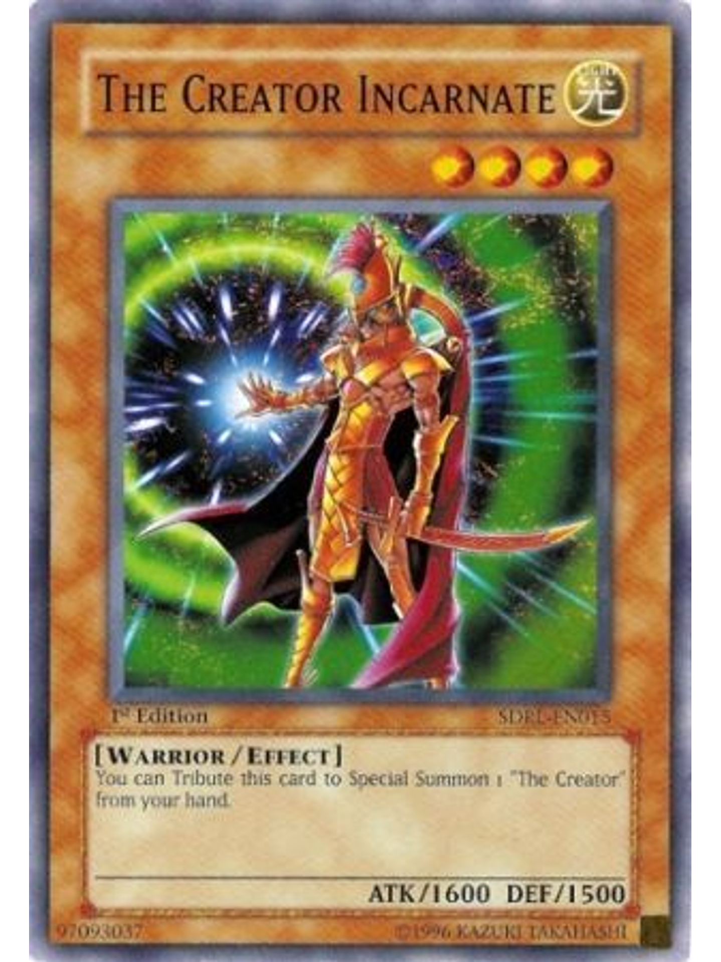 The Creator Incarnate - SDRL-EN015 - Common 1st Edition 1