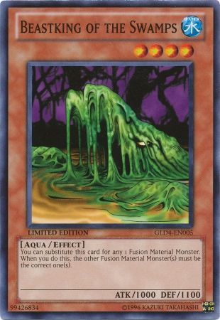 Beastking of the Swamps - GLD4-EN005 - Common