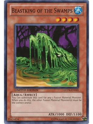 Beastking of the Swamps - GLD4-EN005 - Common