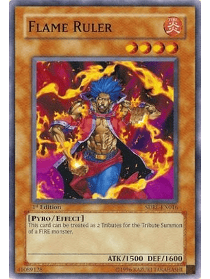 Flame Ruler - SDRL-EN016 - Common 1st Edition