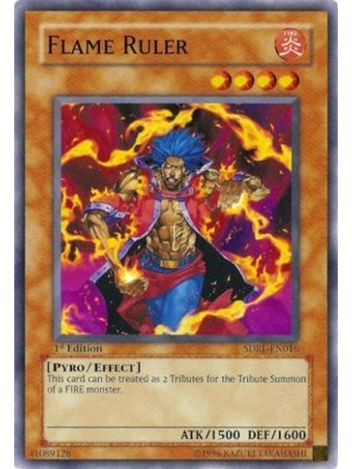 Flame Ruler - SDRL-EN016 - Common 1st Edition 1