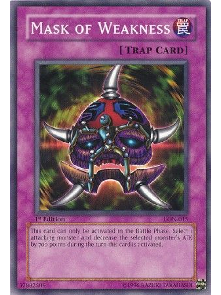 Mask of Weakness - LON-015 - Common 1st Edition 1